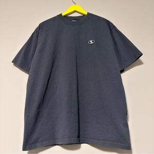 Welldone track T size small oversized fit fits like size large gray